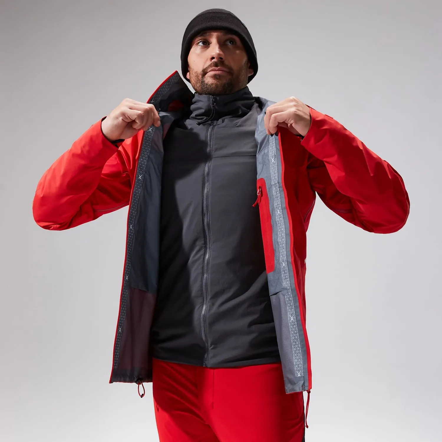 Berghaus Men's MTN Guide MW Hybrid Jacket - Grey/Black Online