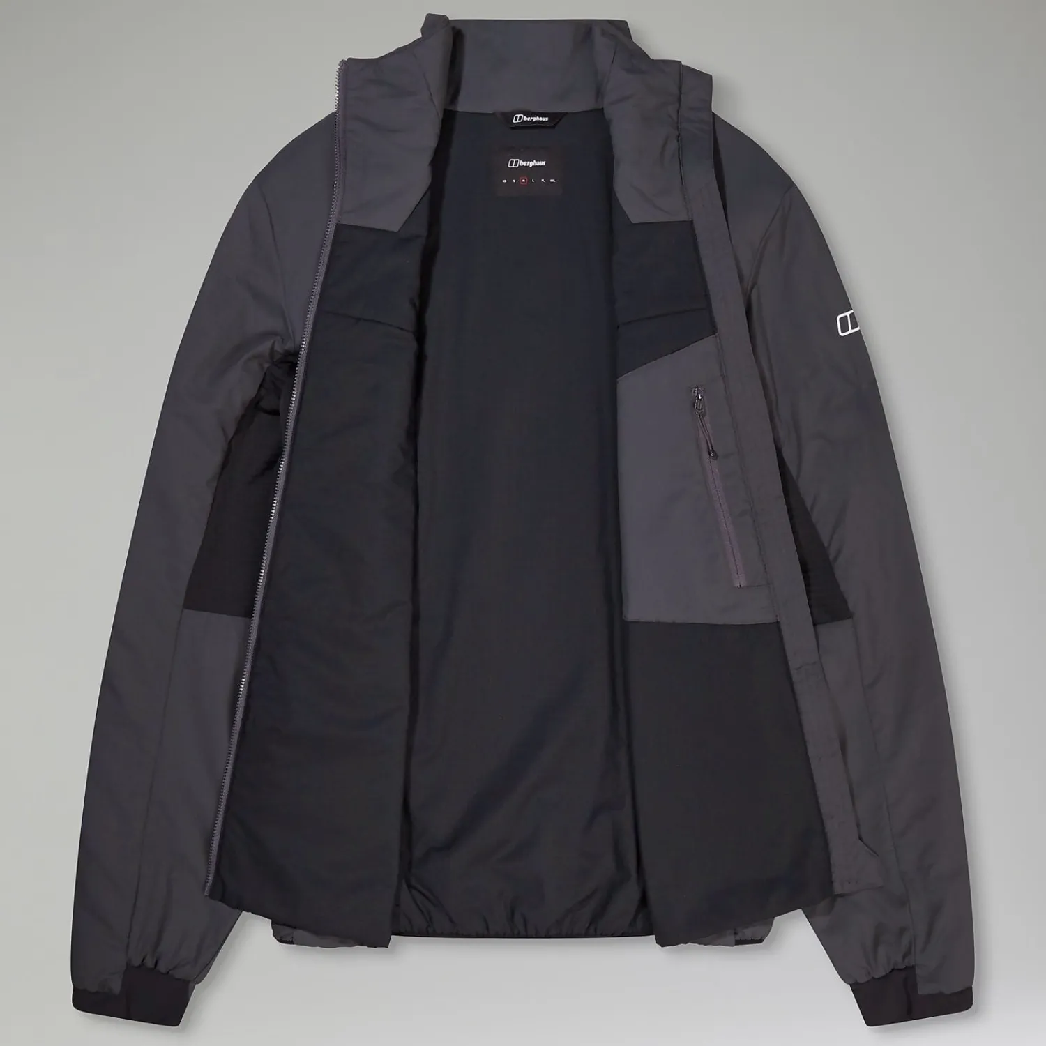 Berghaus Men's MTN Guide MW Hybrid Jacket - Grey/Black Online