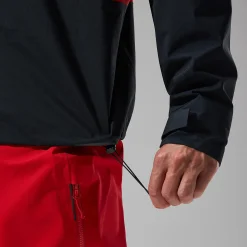 Berghaus Men's MTN Seeker GTX Jacket - Black/Red Outlet