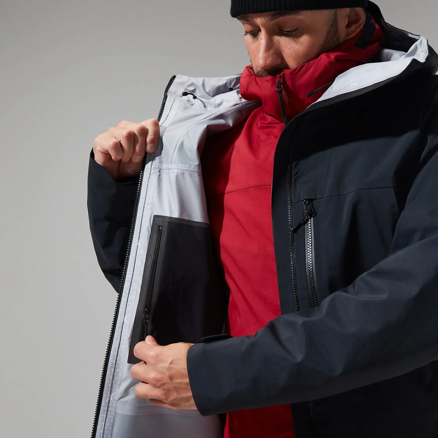 Berghaus Men's MTN Seeker GTX Jacket - Black Hot