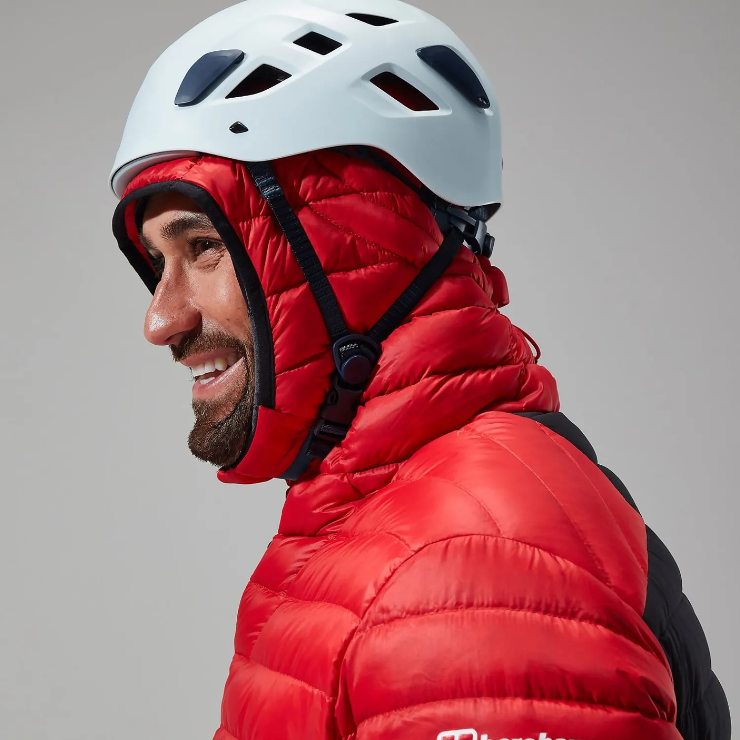 Berghaus Men's MTN Seeker MW Down Hoody - Red/Black Outlet