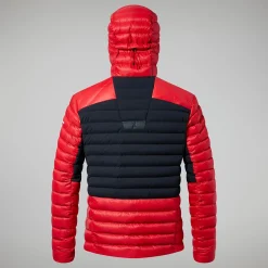 Berghaus Men's MTN Seeker MW Down Hoody - Red/Black Outlet