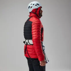 Berghaus Men's MTN Seeker MW Down Hoody - Red/Black Outlet