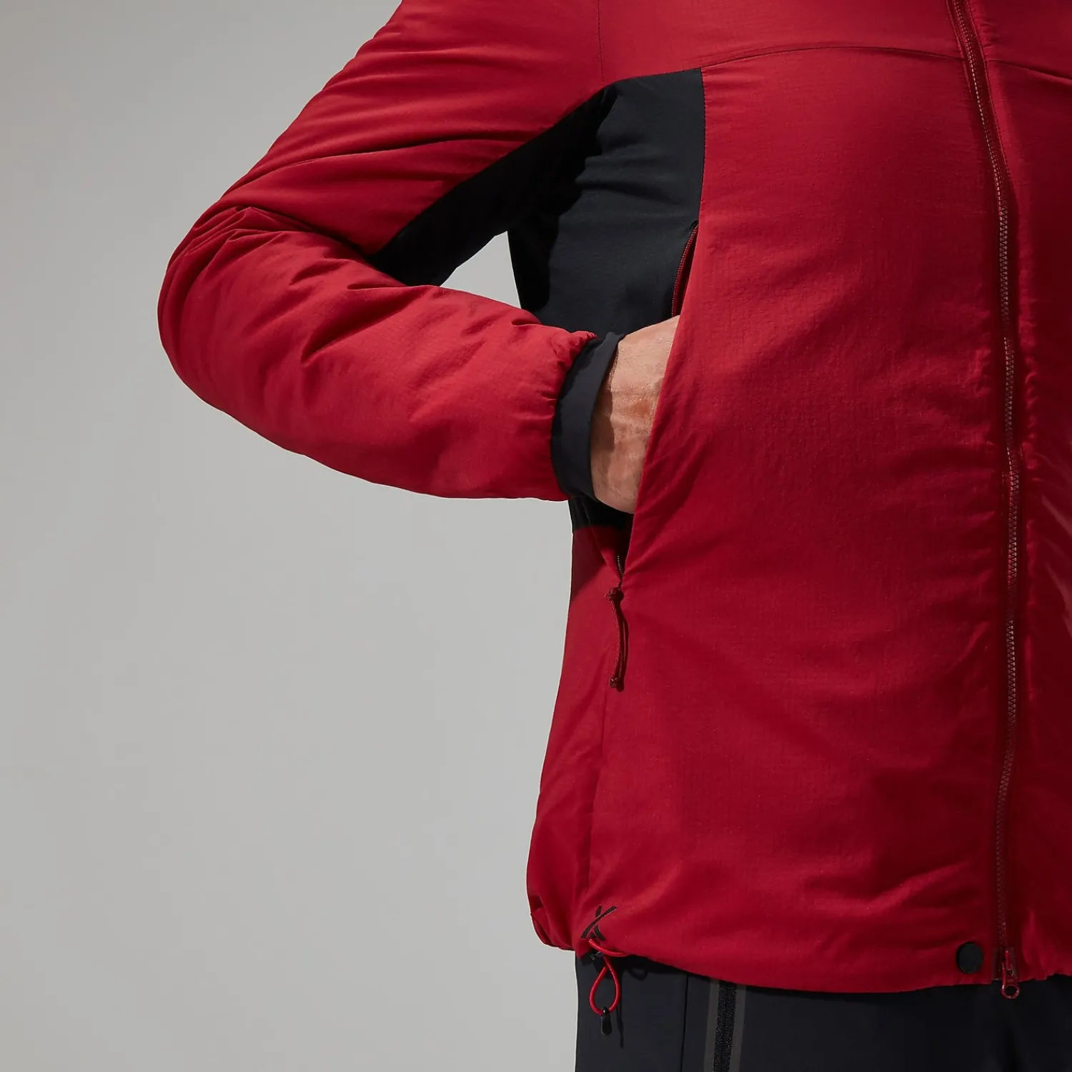 Berghaus Men's MTN Seeker MW Synthetic Hoody - Dark Red/Black Discount