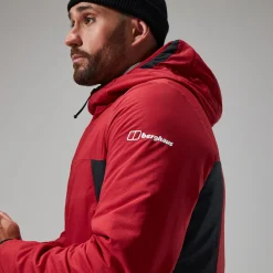 Berghaus Men's MTN Seeker MW Synthetic Hoody - Dark Red/Black Discount