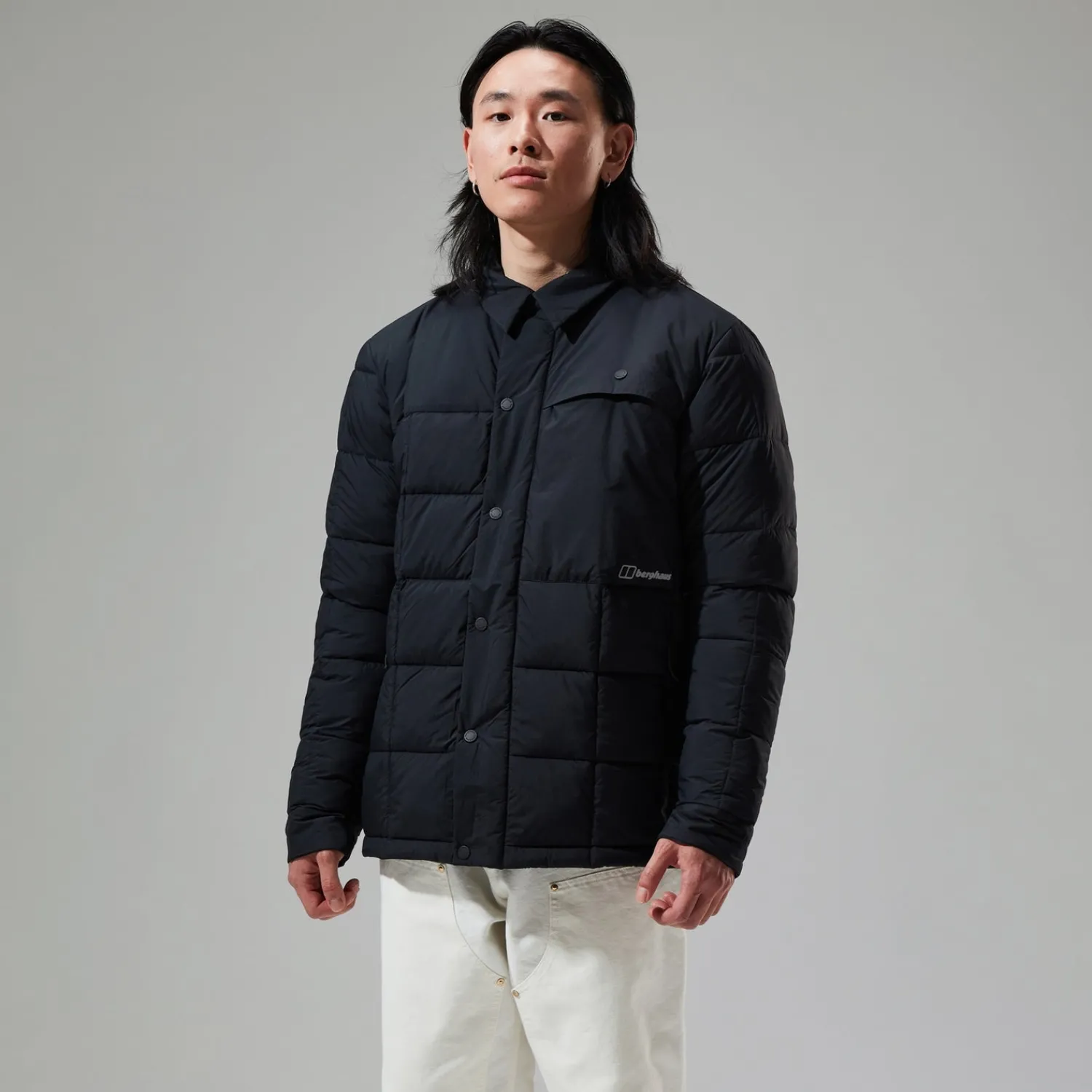 Berghaus Men's Nollan Insulated Shacket - Black Online