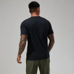 Berghaus Men's Organic Big Classic Logo Tee Black Fashion