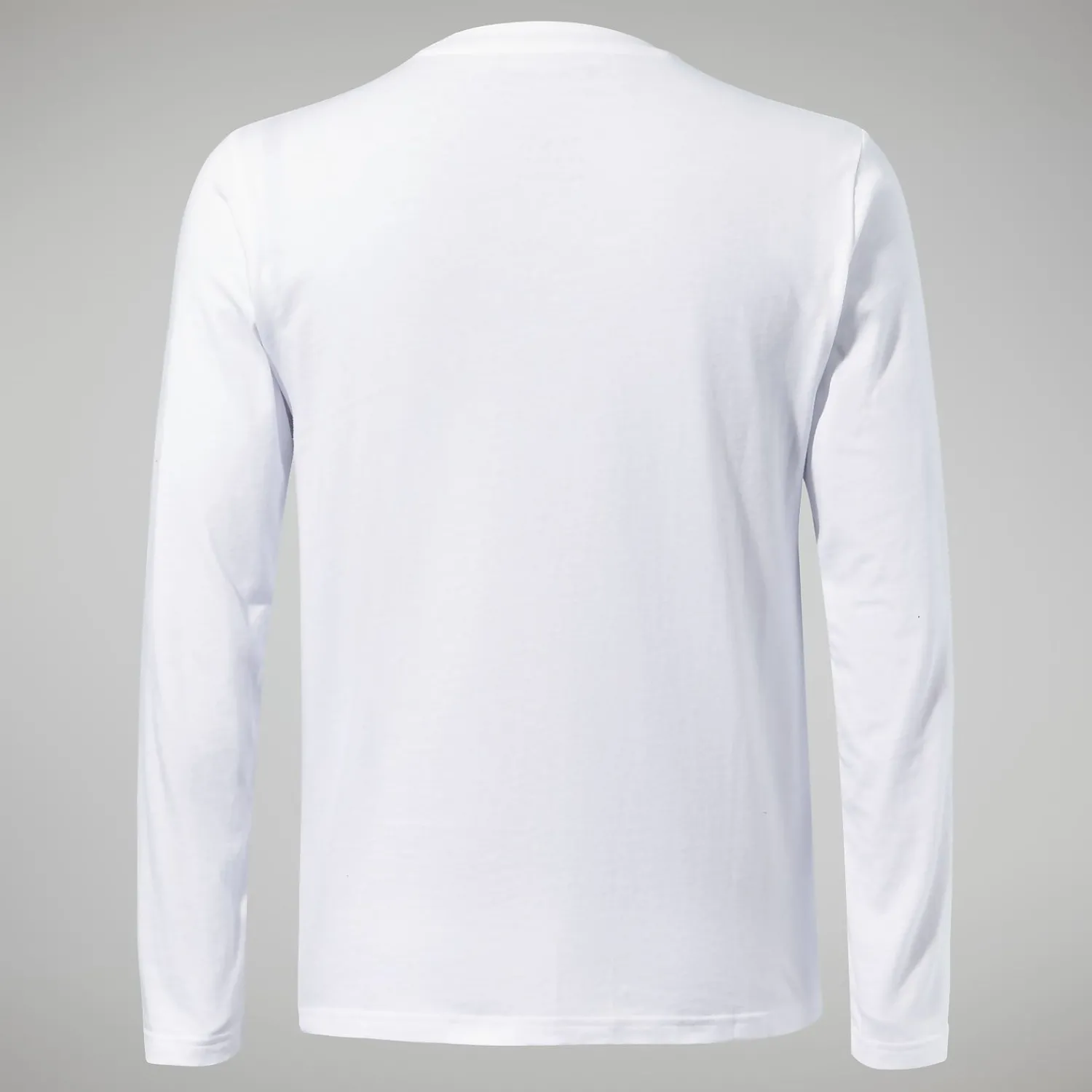 Berghaus Men's Organic Big Logo Long Sleeve Tee White Online