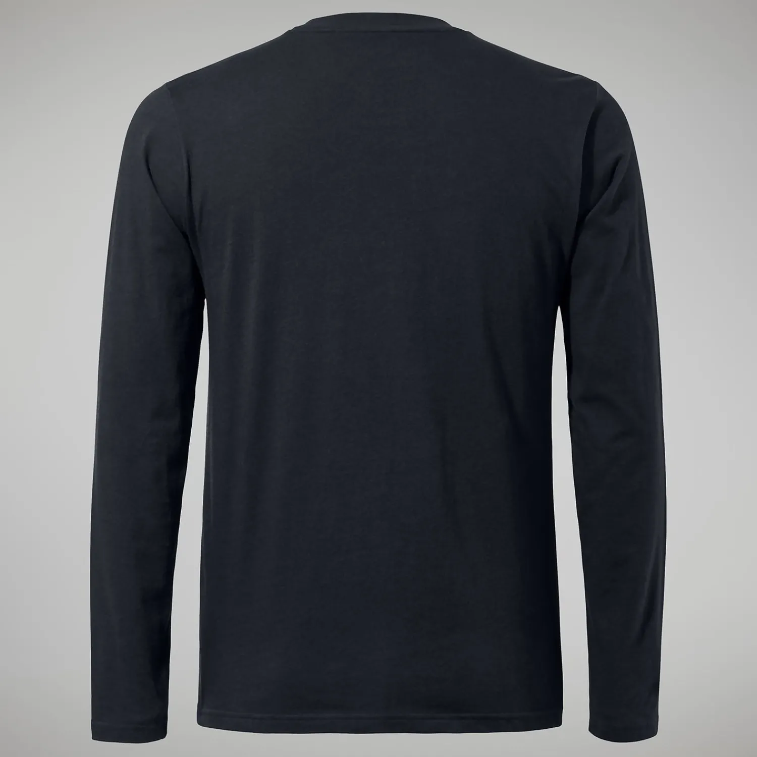 Berghaus Men's Organic Big Logo Long Sleeve Tee Black Online