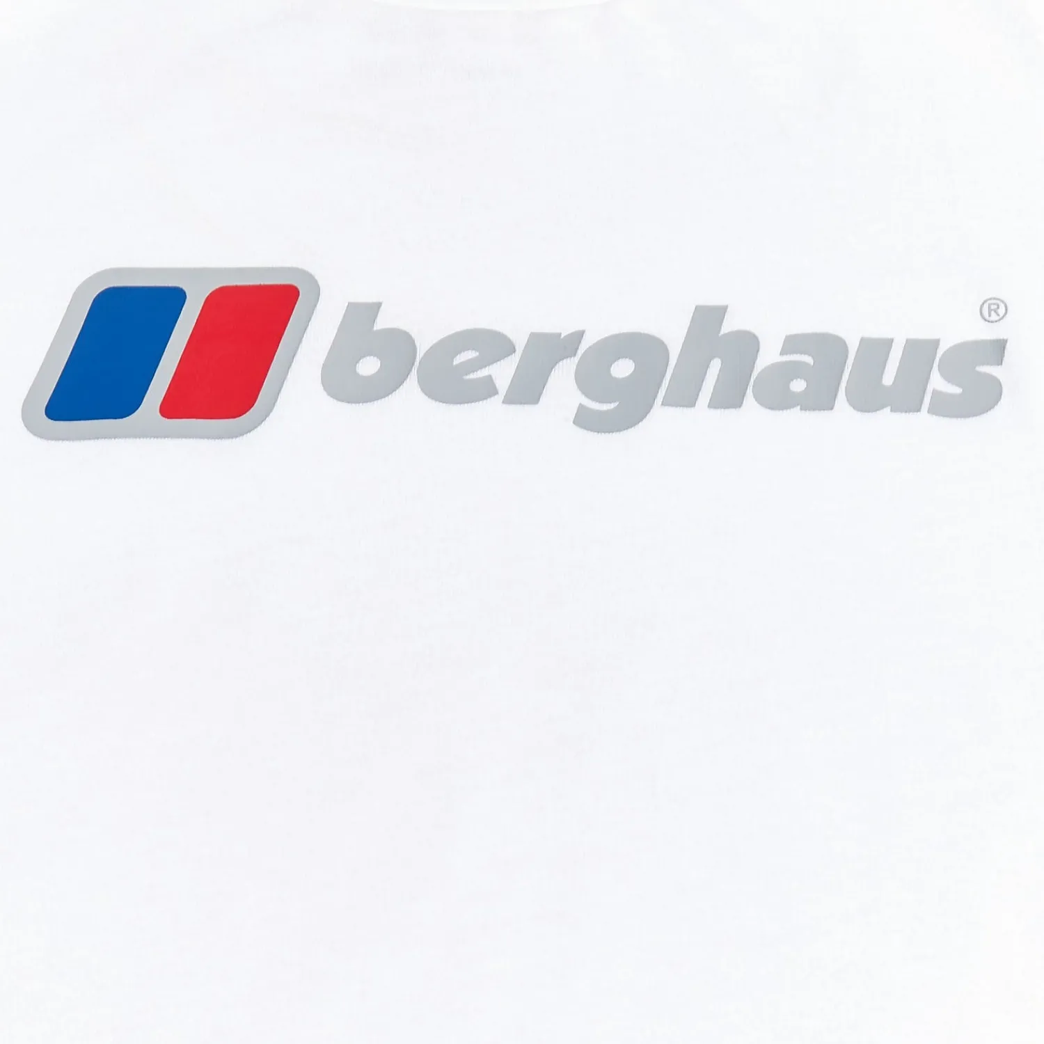Berghaus Men's Organic Big Logo Long Sleeve Tee White Online