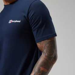 Berghaus Men's Organic Classic Logo Tee Dark Blue Hot