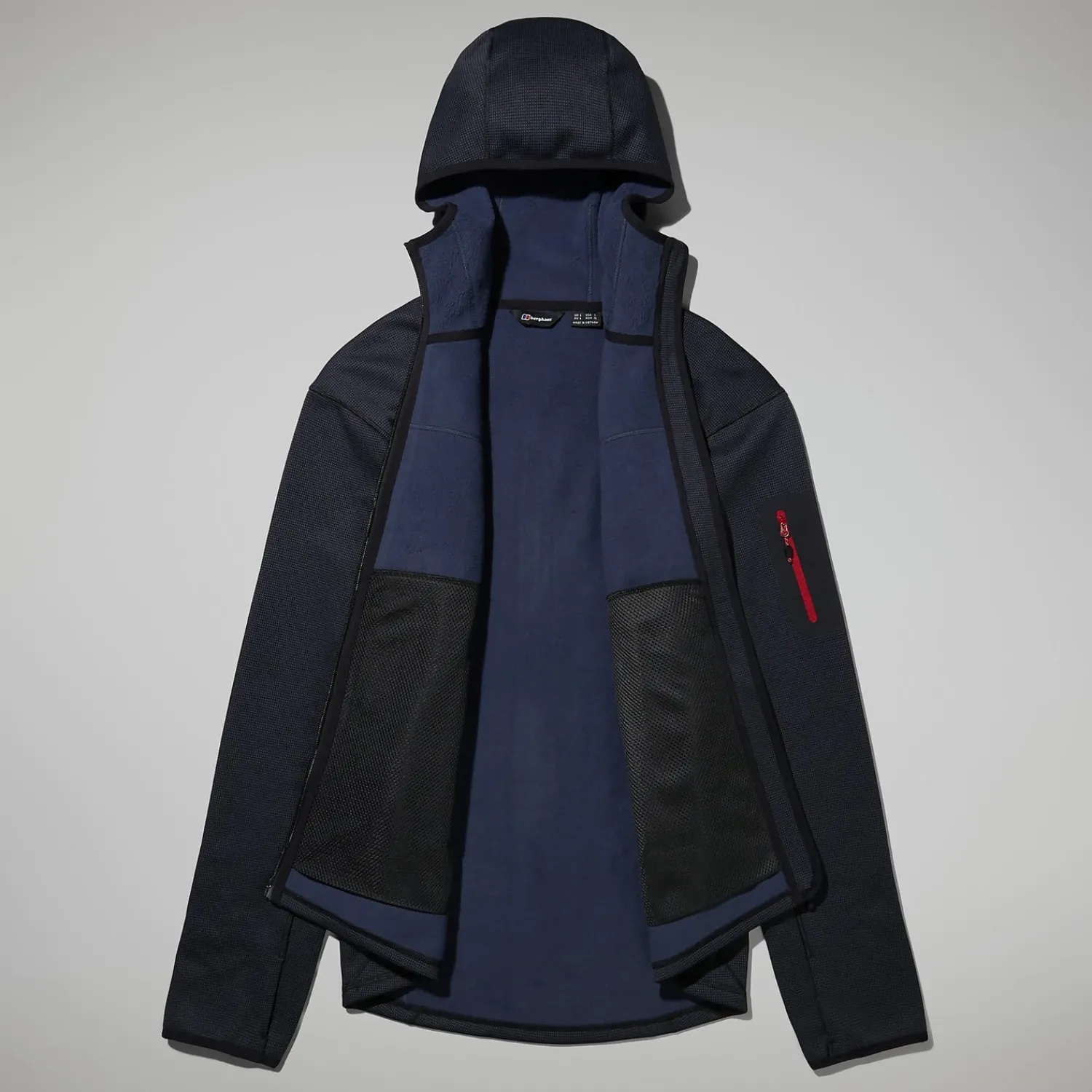 Berghaus Men's Pravitale MTN 2.0 Hooded Jacket - Grey/Black Sale