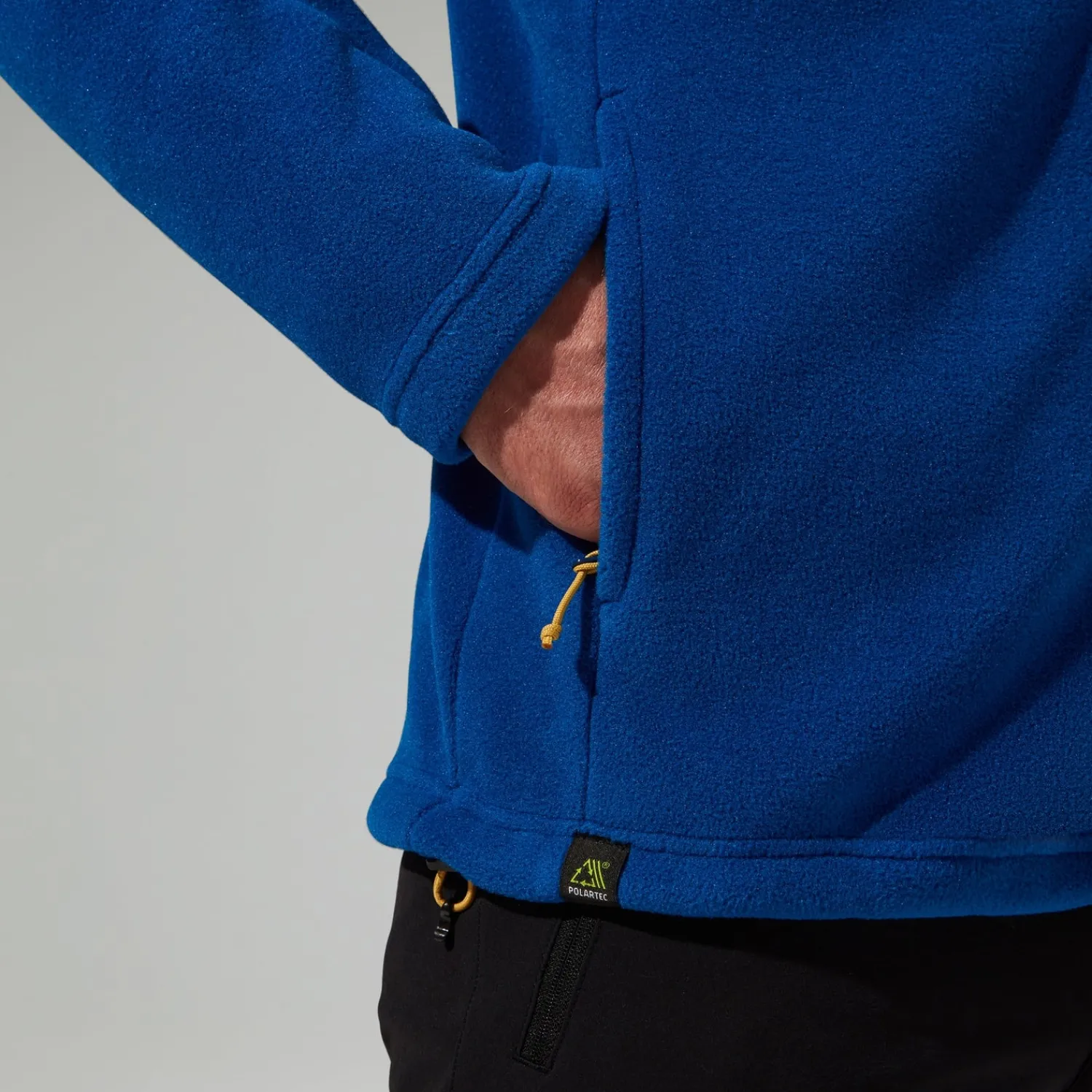 Berghaus Men's Prism Guide InterActive Polartec Fleece Jacket - Blue/Black New