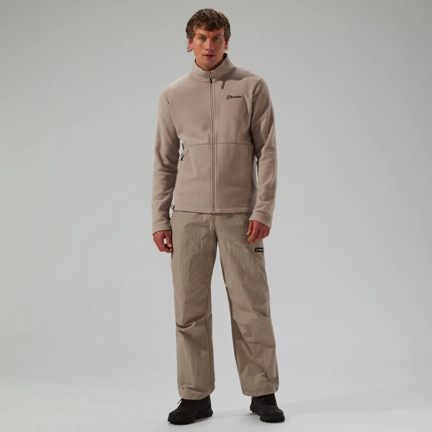 Berghaus Men's Prism Micro InterActive Polartec Fleece Jacket - Grey New