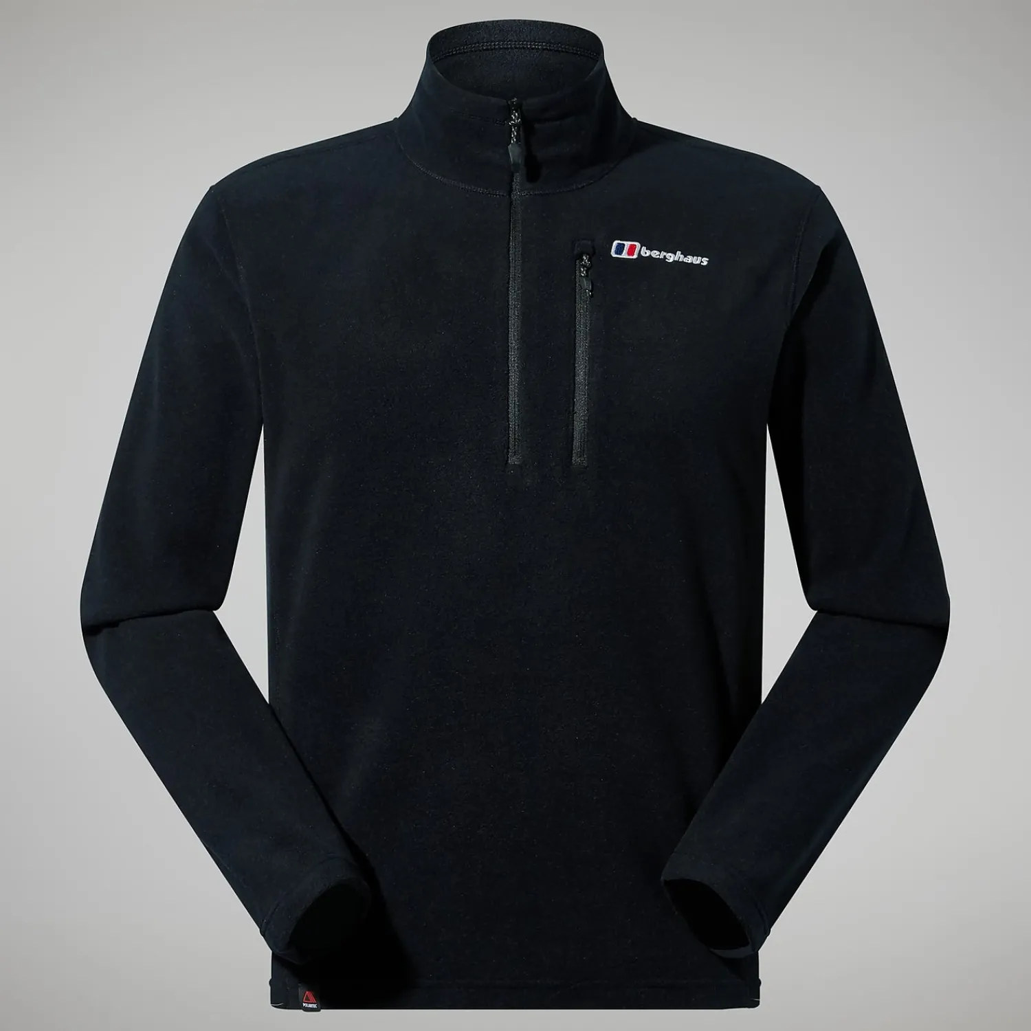 Berghaus Men's Prism Micro Polartec Half Zip - Black Hot
