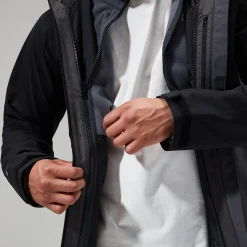 Berghaus Men's Prism Micro Polartec InterActive Jacket - Dark Grey Fashion