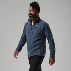 Berghaus Men's Prism Micro Polartec Half Zip - Dark Grey Best
