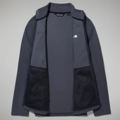 Berghaus Men's Prism Micro Polartec InterActive Jacket - Dark Grey Fashion
