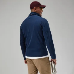 Berghaus Men's Prism Micro Polartec Half Zip Fleece - Dark Blue Best
