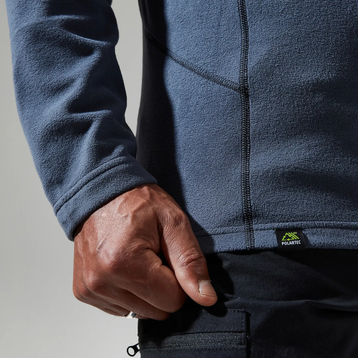 Berghaus Men's Prism Micro Polartec Half Zip - Dark Grey Best