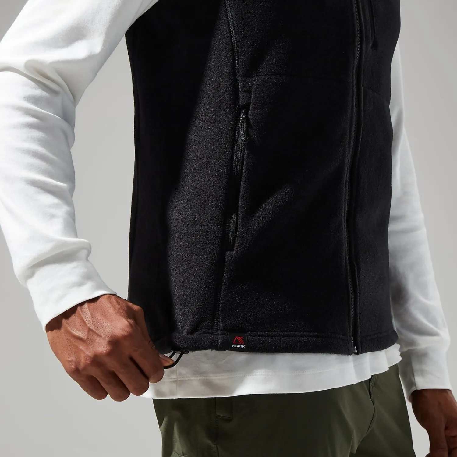 Berghaus Men's Prism Polartec InterActive Vest - Black Hot