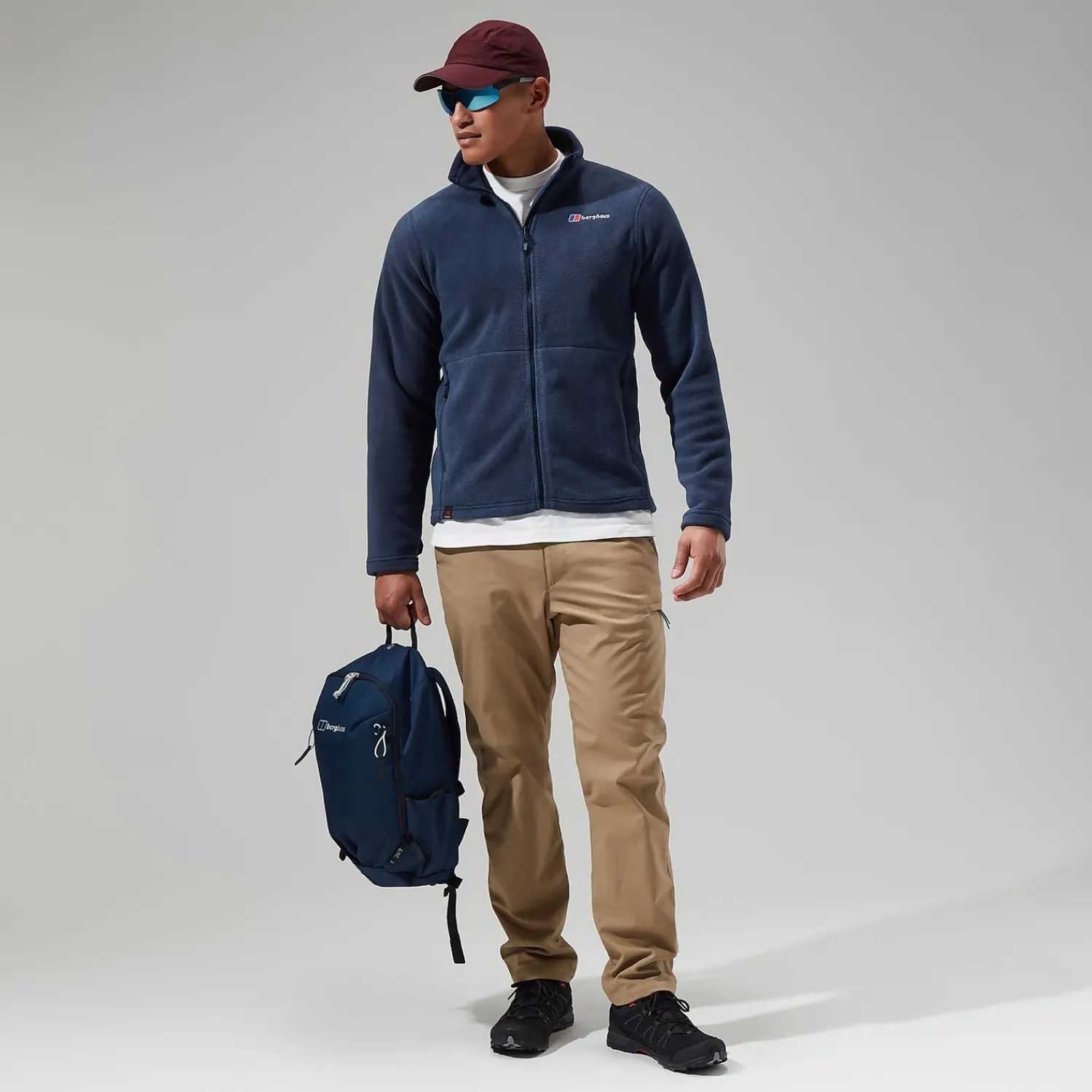 Berghaus Men's Prism Polartec InterActive Jacket - Dark Blue Clearance