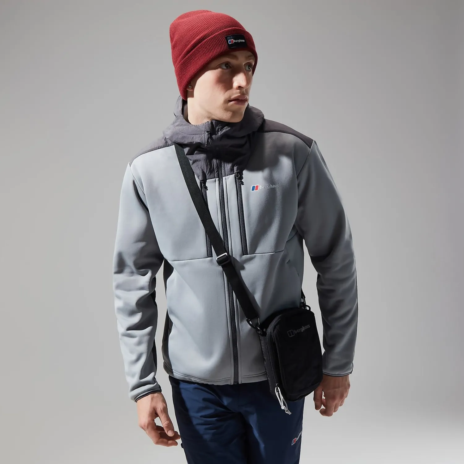 Berghaus Men's Reacon Hooded Jacket - Grey Discount