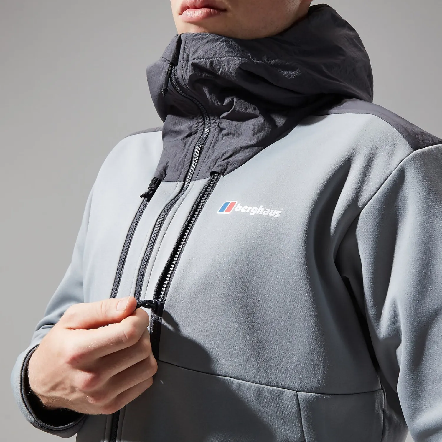 Berghaus Men's Reacon Hooded Jacket - Grey Discount