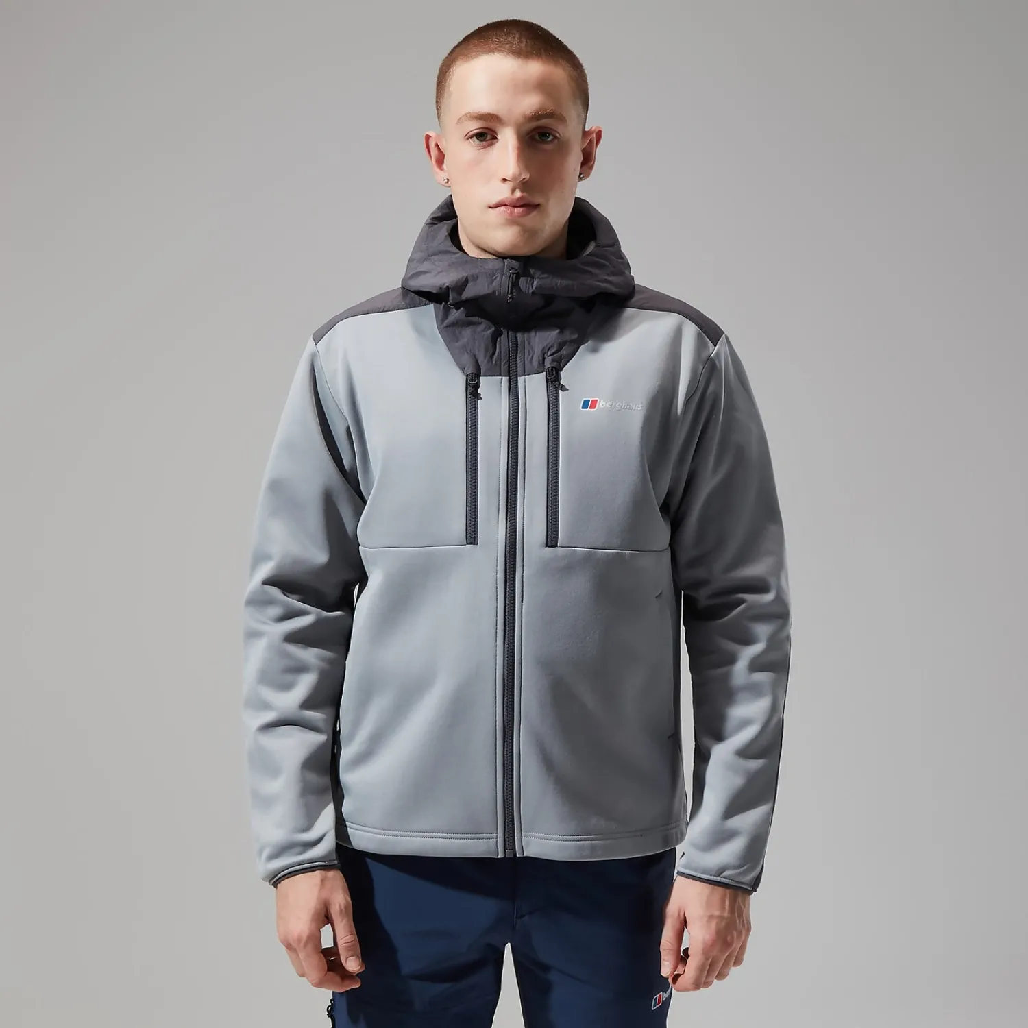 Berghaus Men's Reacon Hooded Jacket - Grey Discount