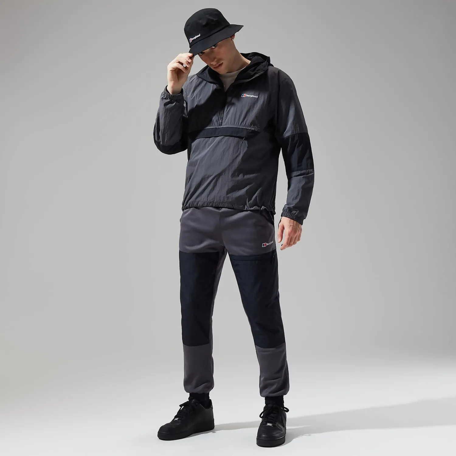 Berghaus Men's Reacon Pant - Grey/Black Best
