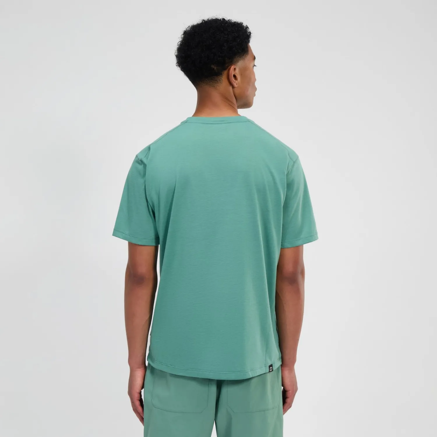 Berghaus Men's Relaxed Short Sleeve Tech Tee - Green Hot