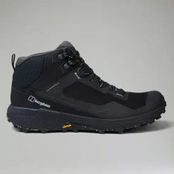 Berghaus Men's Revolute Active Mid Shoe Black/Grey Discount