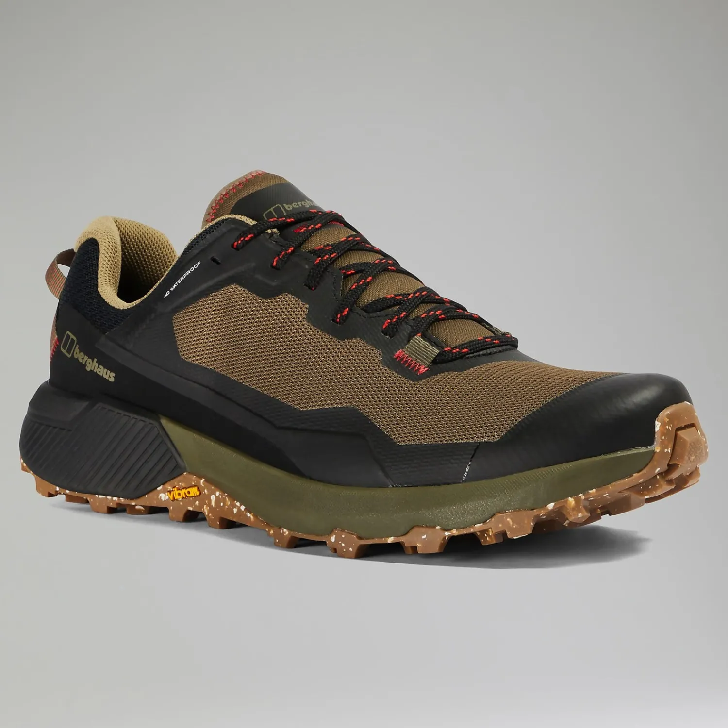 Berghaus Men's Revolute Active Shoe - Black/Dark Green Discount