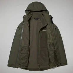 Berghaus Men's RG Alpha 2.0 Gemini Waterproof 3in1 Jacket - Green Sale