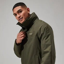 Berghaus Men's RG Alpha 2.0 Gemini Waterproof 3in1 Jacket - Green Sale