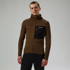 Berghaus Men's Ridge-Hiker Hooded Jacket - Brown/Black Best