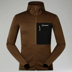 Berghaus Men's Ridge-Hiker Hooded Jacket - Brown/Black Best