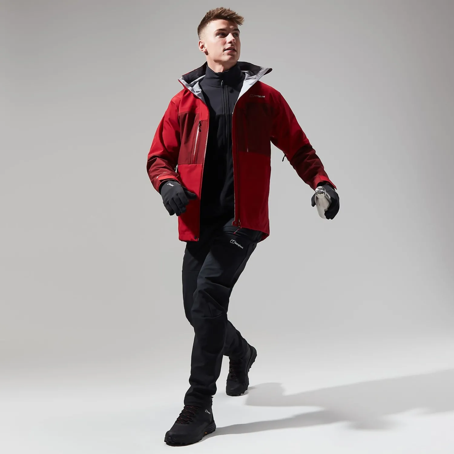 Berghaus Men's Ridgemaster 3L Jacket - Dark Red Online