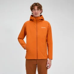 Berghaus Men's Ridge-Roamer Lite Softshell Jacket - Orange Best