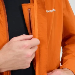 Berghaus Men's Ridge-Roamer Lite Softshell Jacket - Orange Best