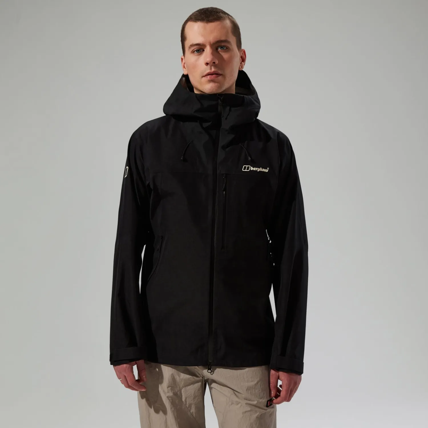 Berghaus Men's Ridge-Seeker Waterproof Jacket - Black Outlet