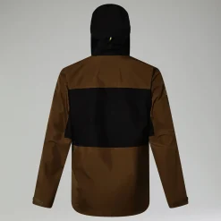 Berghaus Men's Ridge-Seeker Waterproof Jacket - Brown/Black Clearance