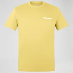 Berghaus Men's Rolling Peaks Short Sleeve Tee - Yellow Fashion