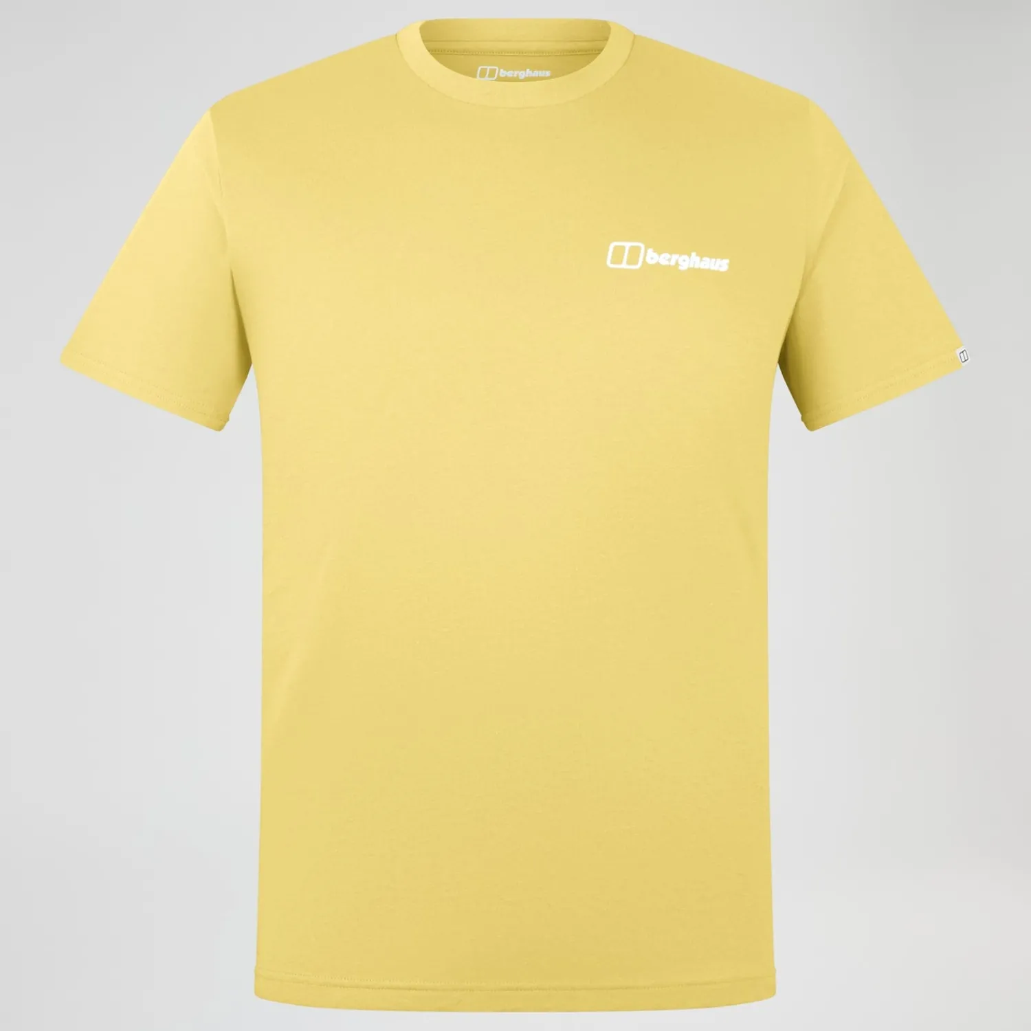 Berghaus Men's Rolling Peaks Short Sleeve Tee - Yellow Fashion
