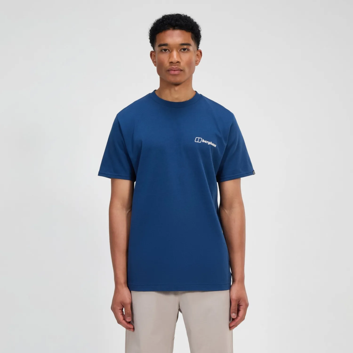 Berghaus Men's Rolling Peaks Short Sleeve Tee - Blue Discount