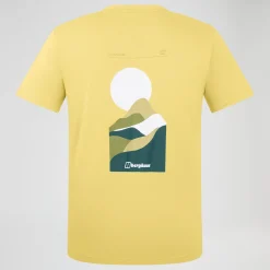 Berghaus Men's Rolling Peaks Short Sleeve Tee - Yellow Fashion