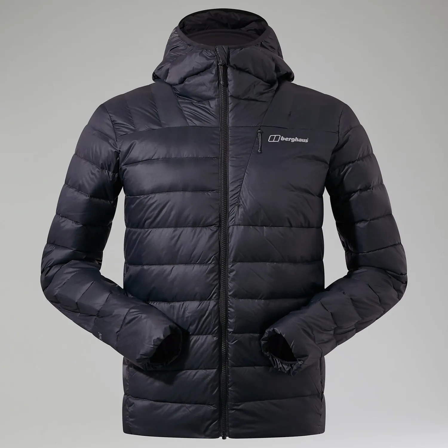 Berghaus Men's Silksworth Hooded Down Insulated Jacket - Black Fashion