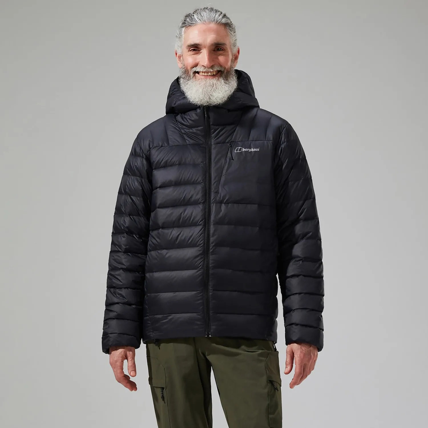 Berghaus Men's Silksworth Hooded Down Insulated Jacket - Black Fashion