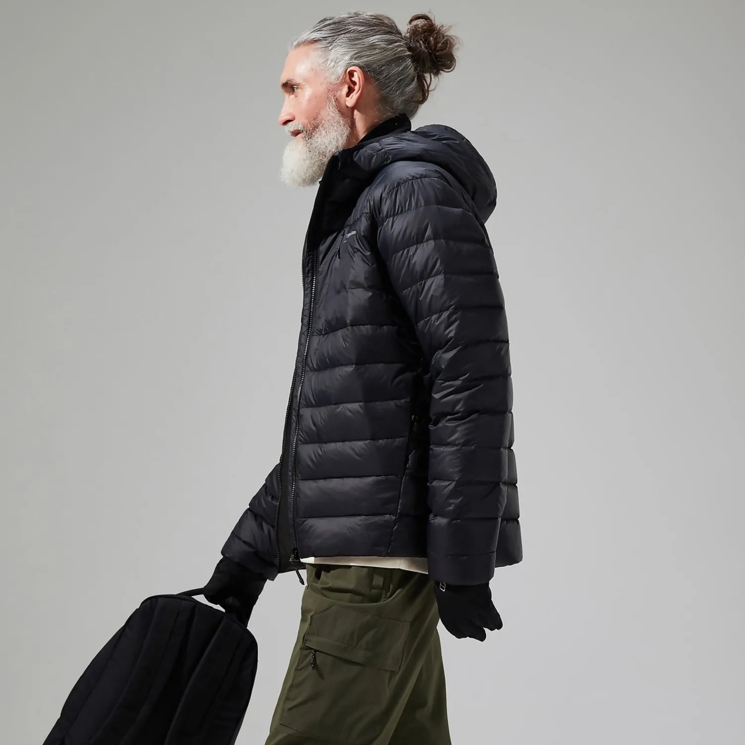Berghaus Men's Silksworth Hooded Down Insulated Jacket - Black Fashion