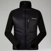 Berghaus Men's Trawden Hybrid Hooded Jacket - Black Discount